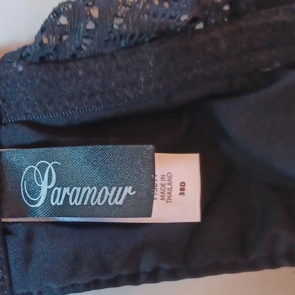 🍀HP🍀Paramour Size 38D Carolina Seamless Plunge Racerback Bra - Picture 7 of 10